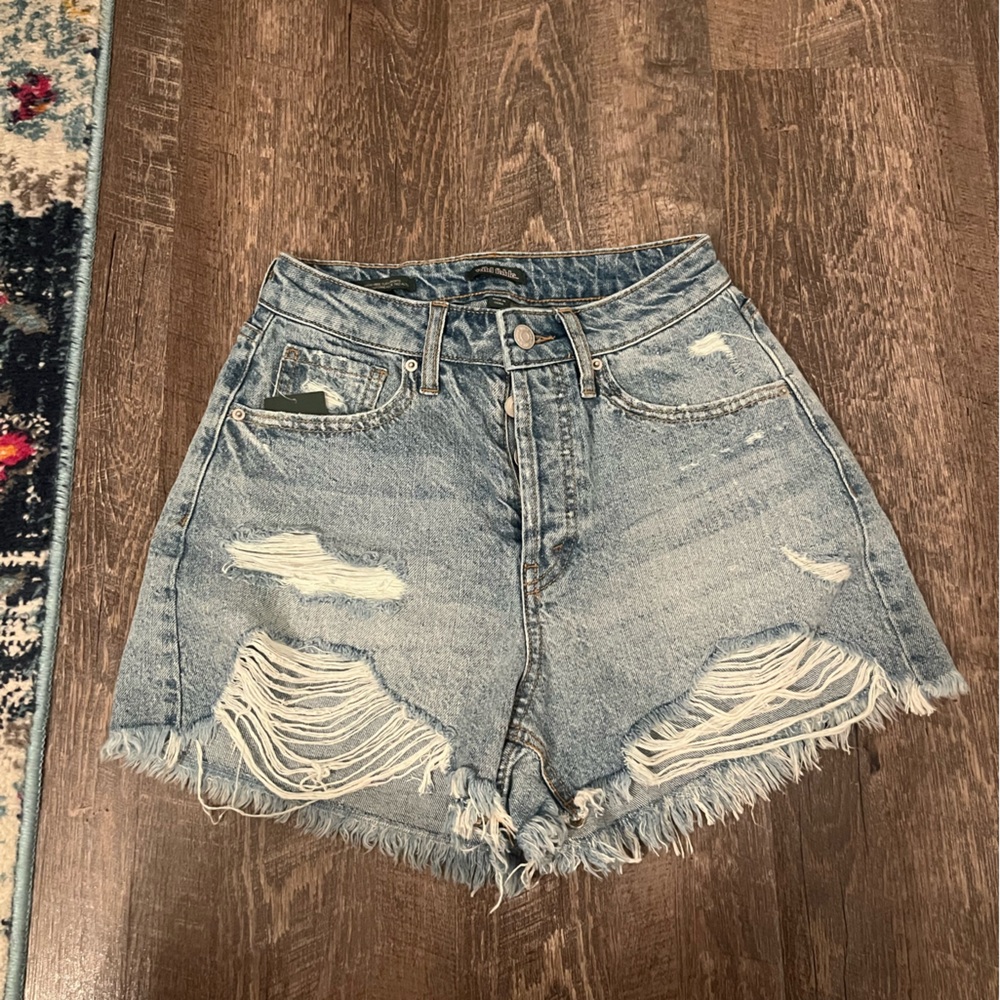 Distressed New Wild Fable Denim Women Shorts